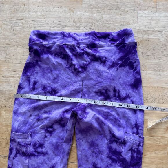 Grateful Dead Steal your Face Mandala Tree Print Booty Bell Pants Tie Dye Small - Picture 13 of 13